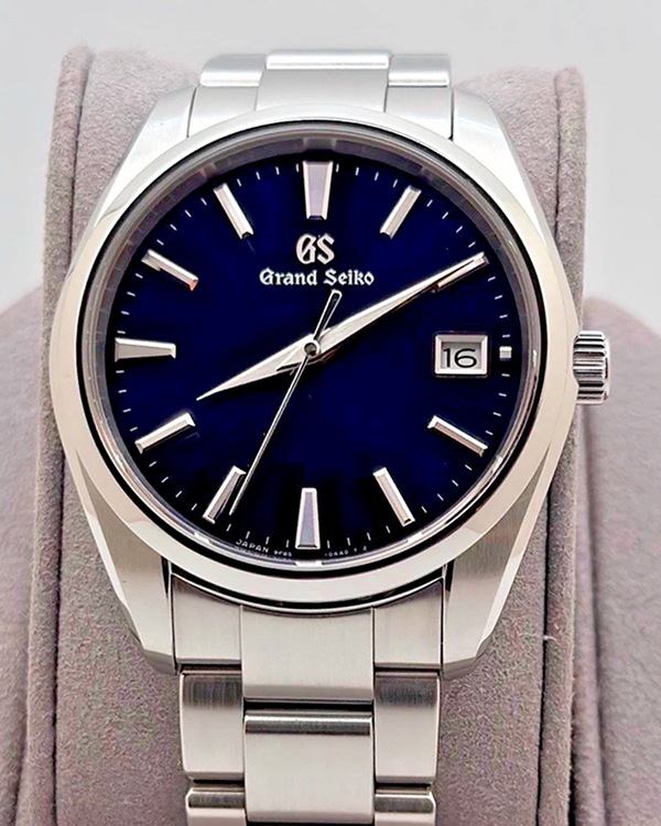 Grand Seiko Heritage 40mm Blue Dial Steel Bracelet (SBGP013)
