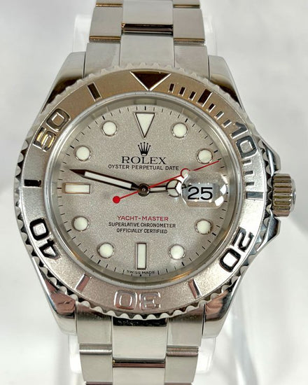 2005 Rolex Yacht-Master 40MM Silver Dial Oyster Bracelet (16622)