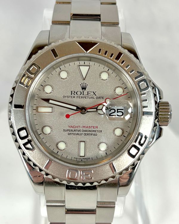 2005 Rolex Yacht-Master 40MM Silver Dial Oyster Bracelet (16622)