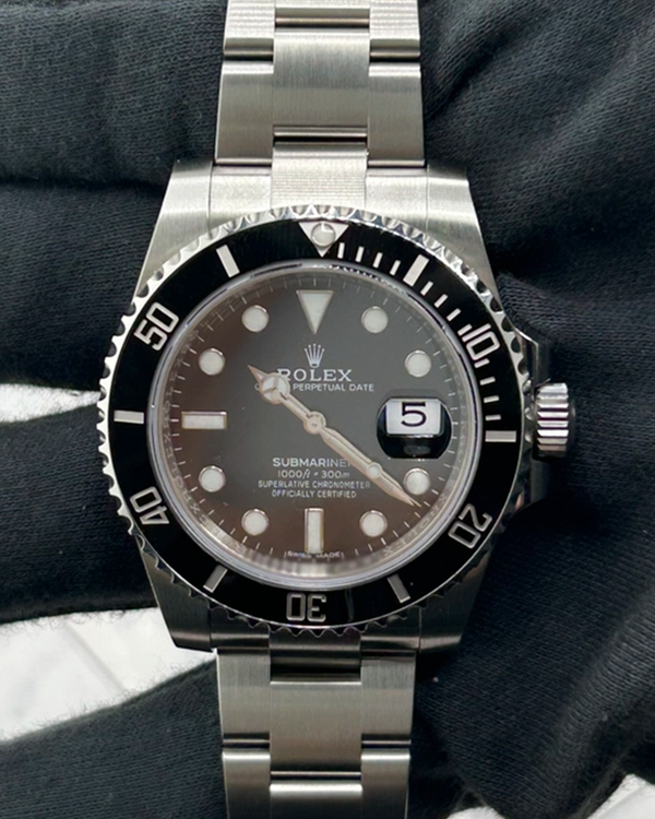 2017 Rolex Submariner Date 40MM Black Dial Oyster Bracelet (116610LN)