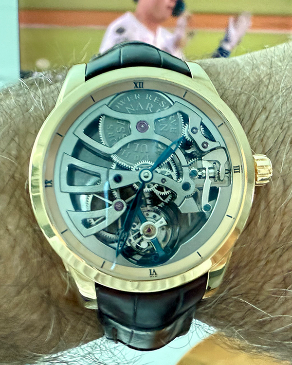 Ulysse Nardin Classico 44MM Skeleton Dial Leather Strap (1706-129)