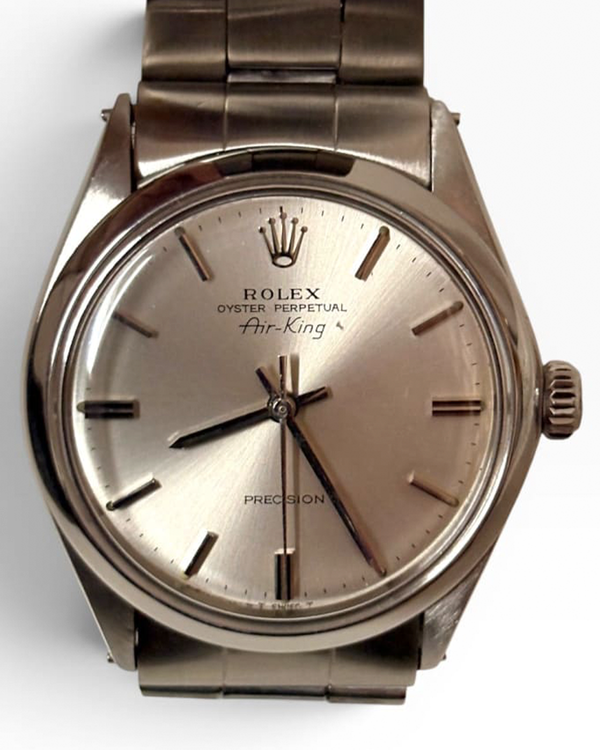 Rolex Air-King 34MM Silver Dial Oyster Bracelet (5500)