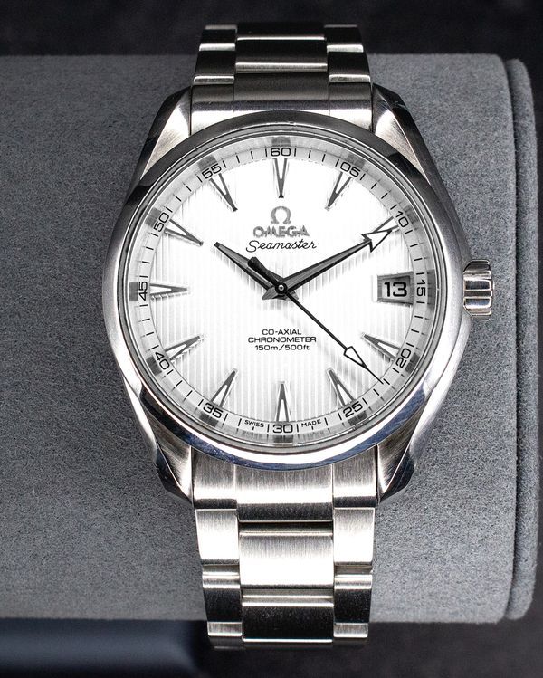 2013 Omega Seamaster Aqua Terra 150M 38.5MM Silver Dial Steel Bracelet (231.10.39.21.02.001)