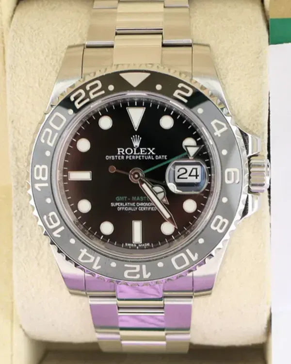 2017 Rolex GMT-Master II 40MM Black Dial Oyster Bracelet (116710LN)