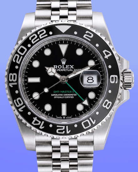 No Reserve - 2026 Rolex GMT-Master II "Bruce Wayne" 40MM Black Dial Jubilee Bracelet (126710GRNR)