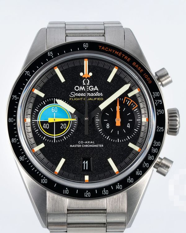 2026 Omega Speedmaster Pilot 40.85MM Black Dial Steel Bracelet (332.10.41.51.01.002)