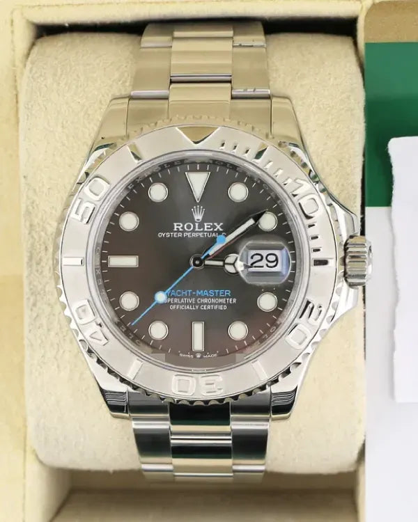 2020 Rolex Yacht-Master 40MM Slate Dial Oyster Bracelet (126622)
