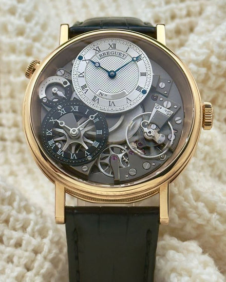 2024 Breguet Tradition 40MM Skeleton Dial Leather Strap (7067BR/G1/9W6)