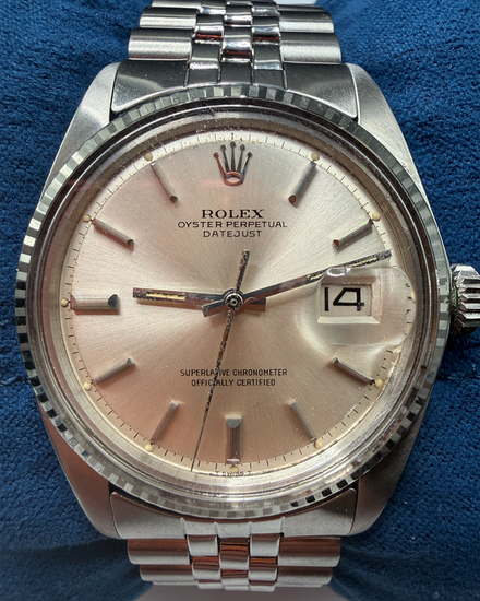 1972 Rolex Datejust 36MM Silver Dial Jubilee Bracelet (1601)