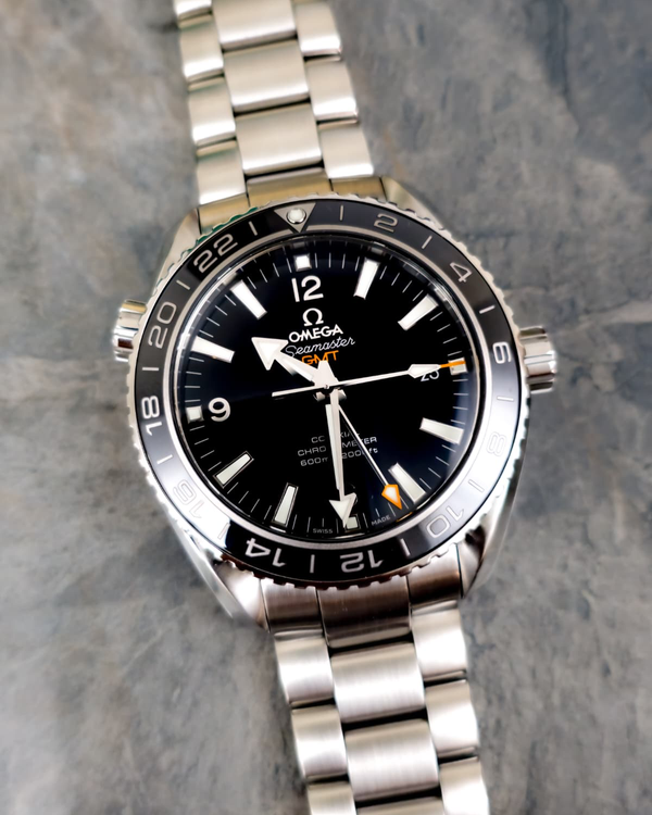 No Reserve - 2023 Omega Seamaster Planet Ocean 600M 43.5MM Black Dial Steel Bracelet (232.30.44.22.01.001)