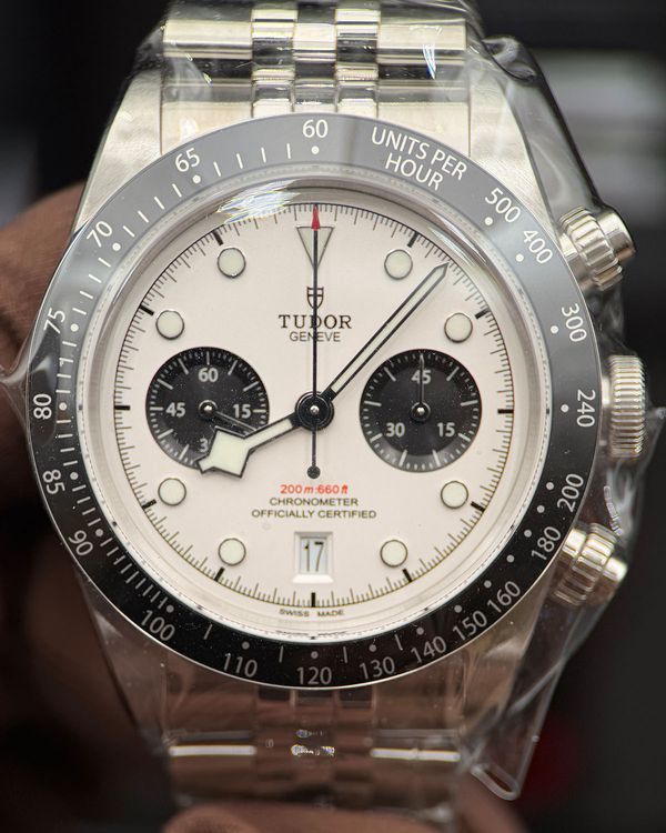 2026 Tudor Black Bay Chrono "Panda" 41MM White Dial Steel Bracelet (79360N)