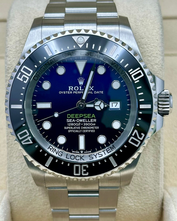2022 Rolex Sea-Dweller Deepsea 44MM Black Dial Oyster Bracelet (126660)