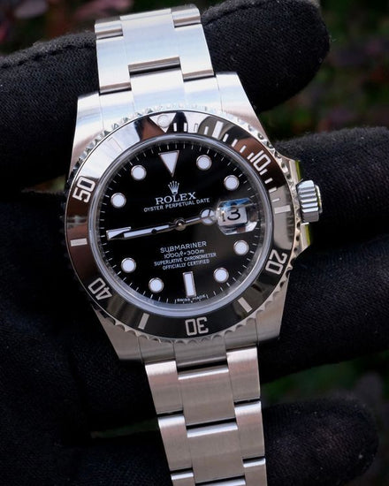 2016 Rolex Submariner Date 40MM Black Dial Oyster Bracelet (116610LN)