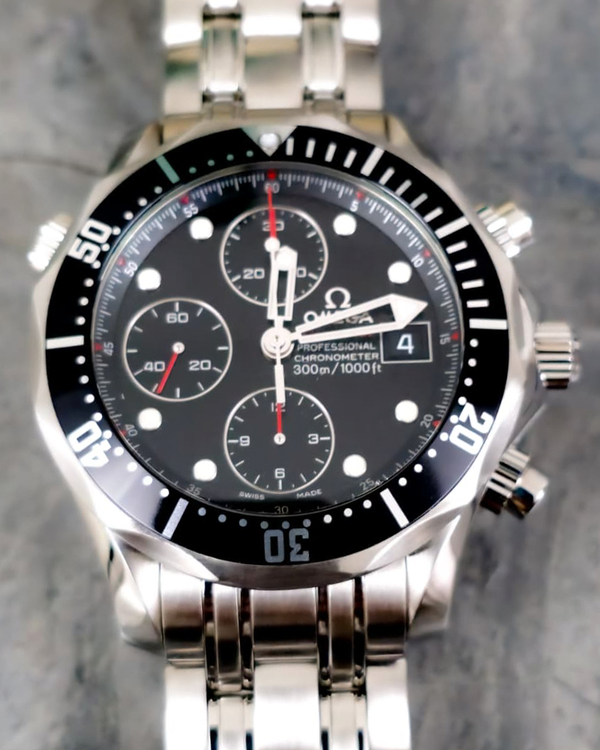 No Reserve - 2021 Omega Seamaster Diver 300M 41.5MM Black Dial Steel Bracelet (213.30.42.40.01.001)