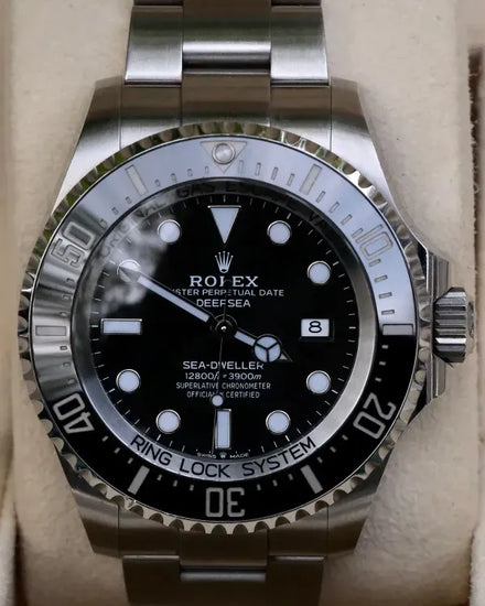 2021 Rolex Sea-Dweller Deepsea 44MM Black Dial Oyster Bracelet (126660)