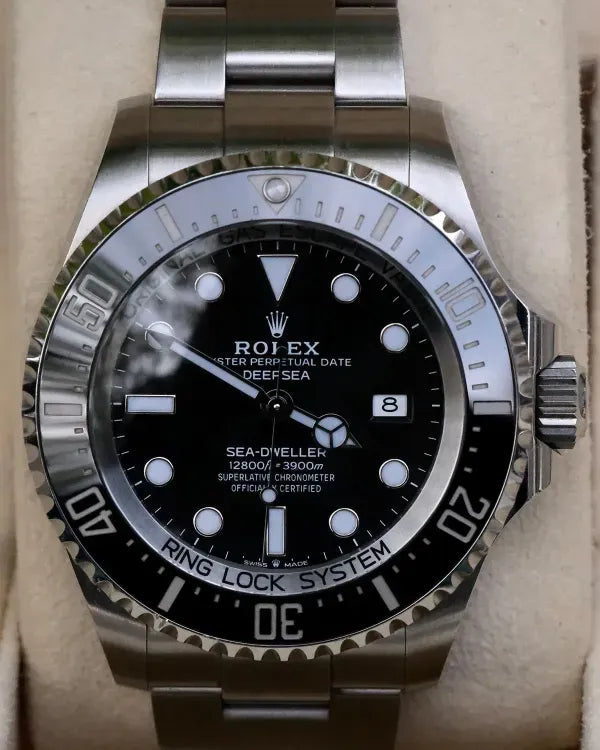 2021 Rolex Sea-Dweller Deepsea 44MM Black Dial Oyster Bracelet (126660)