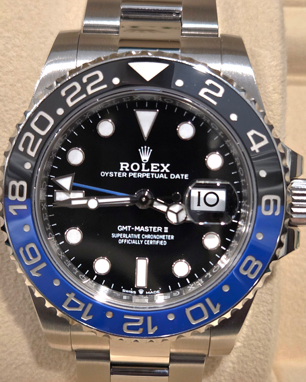 working Rolex GMT-Master II (126710BLNR)