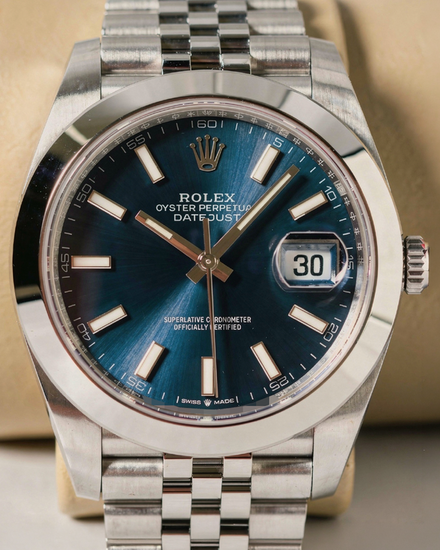 2025 Rolex Datejust 41MM Blue Dial Jubilee Bracelet (126300)