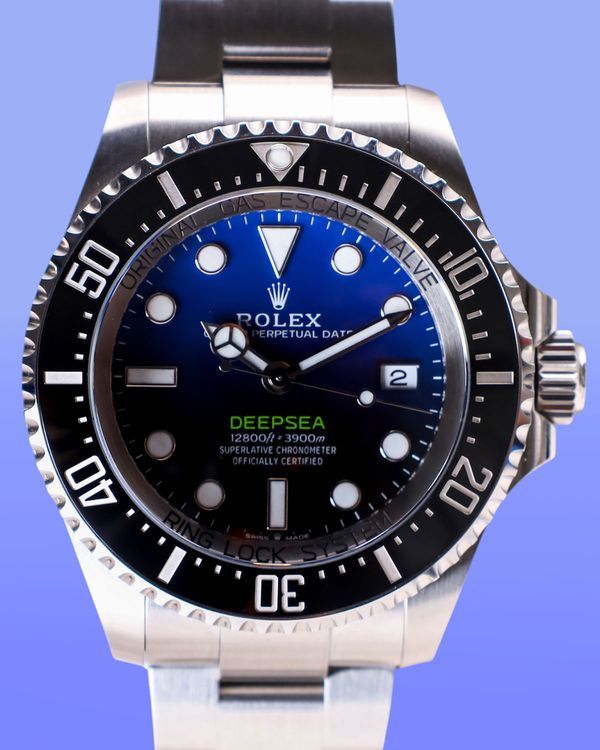 2026 Rolex Sea-Dweller Deepsea "James Cameron" 44MM Blue Dial Oyster Bracelet (136660)