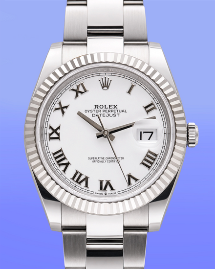 2026 Rolex Datejust 41MM White Dial Oyster Bracelet (126334)