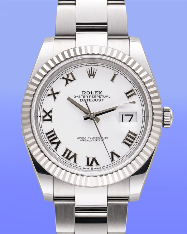 2026 Rolex Datejust 41MM White Dial Oyster Bracelet (126334)