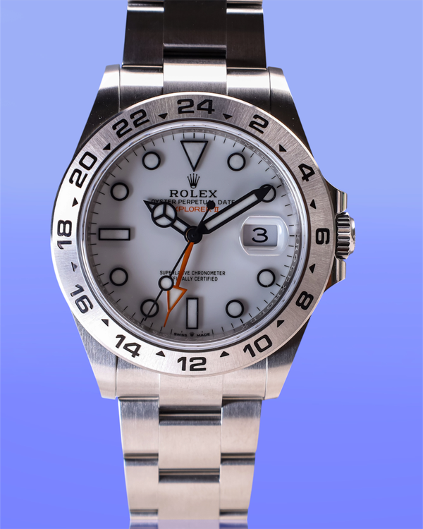 2026 Rolex Explorer II "Polar" 42MM White Dial Oyster Bracelet (226570)