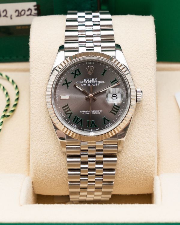 2023 Rolex Datejust 36MM Slate Dial Jubilee Bracelet (126234)