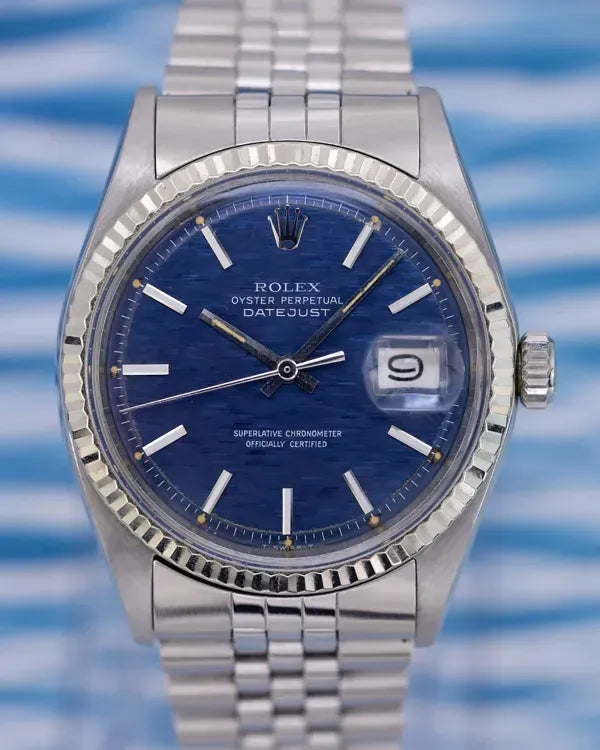 Rolex Datejust 36MM Blue "Mosaic" Dial Jubilee Bracelet (1601)