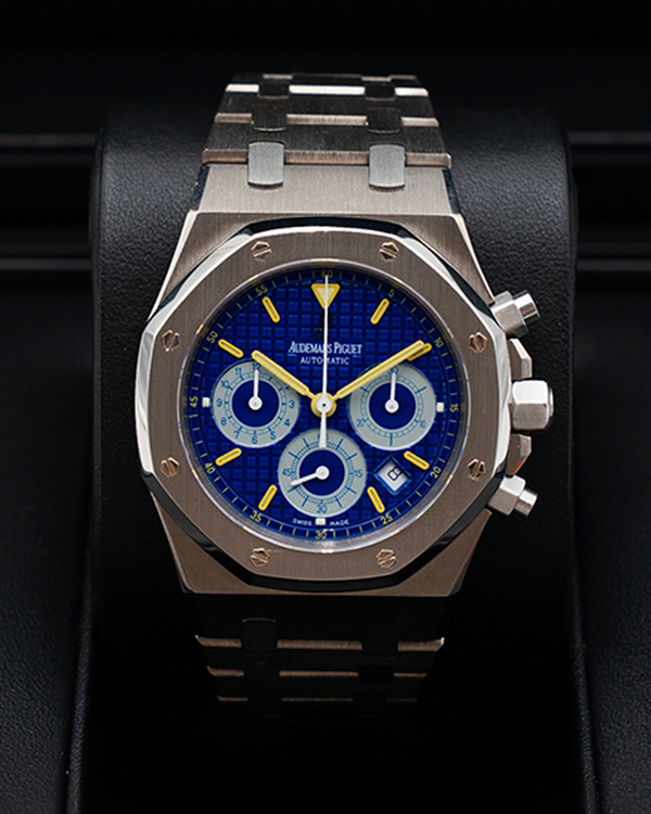 Audemars Piguet Royal Oak Chronograph "City of Sails" 39MM Blue Dial Steel Bracelet  (25860IS.OO.1110ST.04)