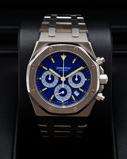 Audemars Piguet Royal Oak Chronograph "City of Sails" L.E. 39MM Blue Dial Steel Bracelet  (25860IS.OO.1110ST.04)