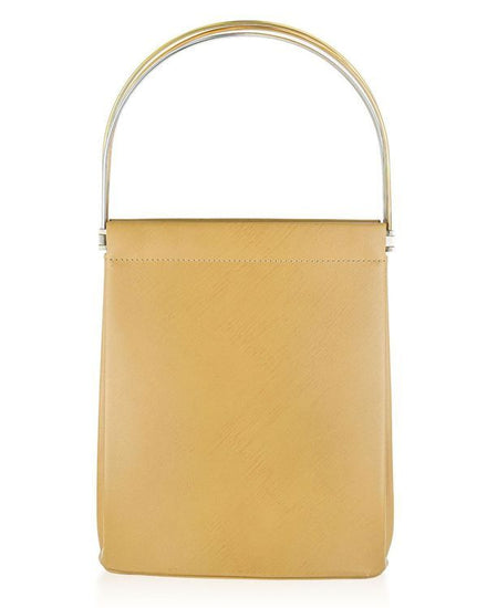 Cartier Panthère De Cartier Top Handle Bag 9.5 x 9 x 3.5 x 6.5IN Leather Gold-Tone Hardware Leather Strap (Panthère Top Handle Bag)