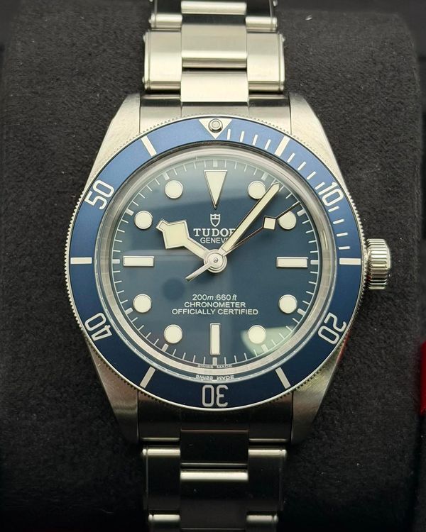 2022 Tudor Black Bay Fifty-Eight 39MM Blue Dial Steel Bracelet (M79030B)