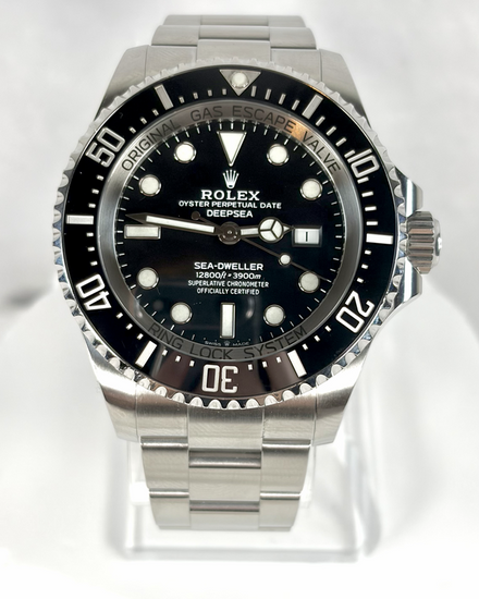 2021 Rolex Sea-Dweller Deepsea 44MM Black Dial Oyster Bracelet (126660)