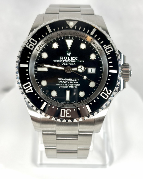 2021 Rolex Sea-Dweller Deepsea 44MM Black Dial Oyster Bracelet (126660)