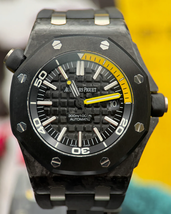 2013 Audemars Piguet Royal Oak Offshore 42MM Black Dial Rubber Strap (15706AU.OO.A002CA.01)