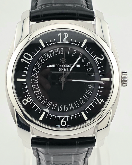 2019 Vacheron Constantin Quai De I'lle 41MM Black Dial Leather Strap (4500S/000A-B196)