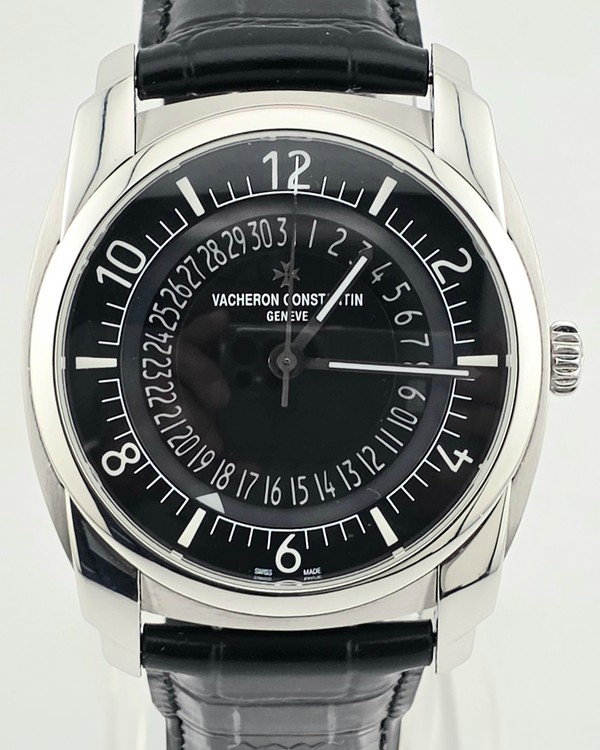2019 Vacheron Constantin Quai De I'lle 41MM Black Dial Leather Strap (4500S/000A-B196)
