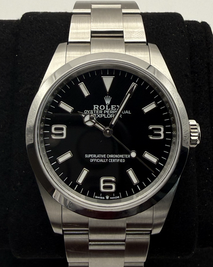 2026 Rolex Explorer 36MM Black Dial Oyster Bracelet (124270)