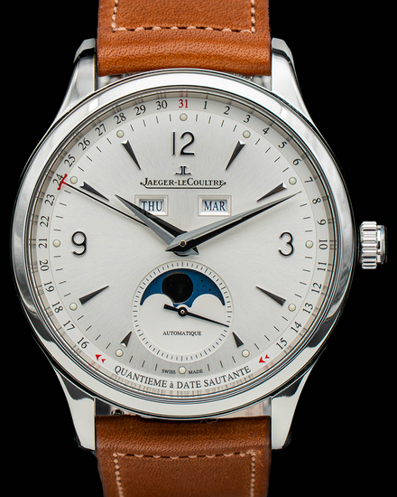 2022 Jaeger-LeCoultre Master Calendar 40MM Silver Dial Leather Strap (Q4148420)