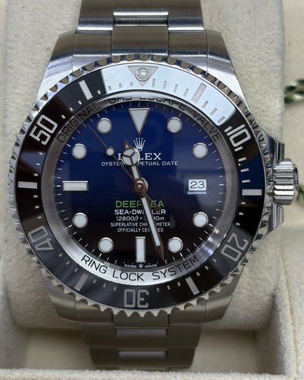 2019 Rolex Sea-Dweller Deepsea "James Cameron" 44MM Blue Dial Oyster Bracelet (126660)