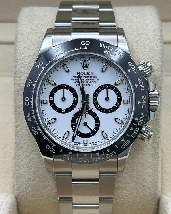 2023 Rolex Cosmograph Daytona "Panda" 40MM White Dial Oyster Bracelet (116500LN)