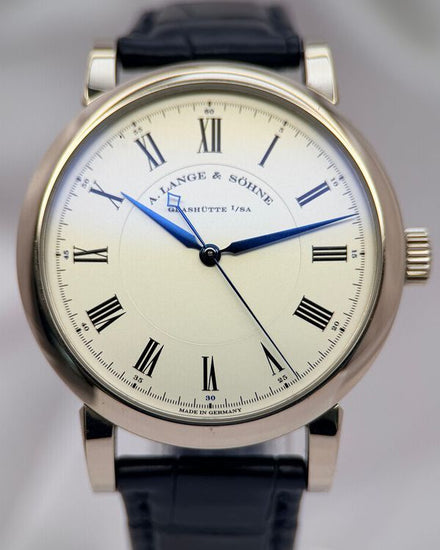 2019 A. Lange & Söhne Richard Lange 40.5MM Silver Dial Leather Strap (232.026)