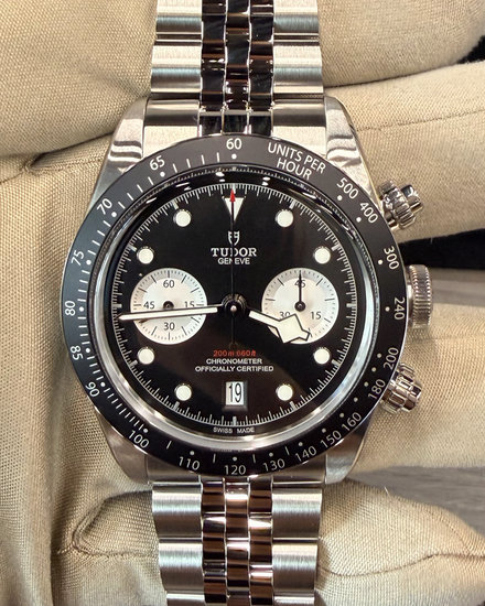 2026 Tudor Black Bay Chrono 41MM Black Dial Steel Bracelet (79360N)
