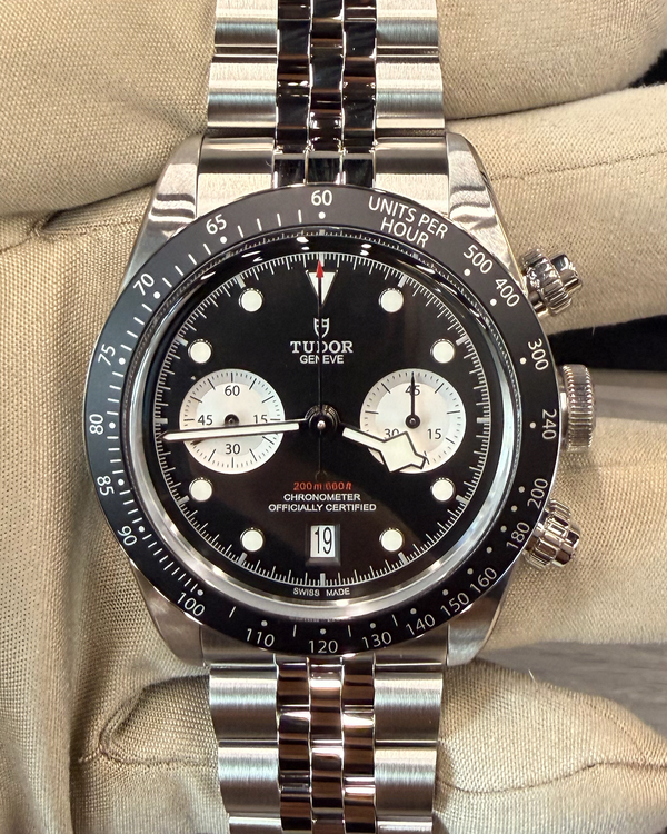 2026 Tudor Black Bay Chrono 41MM Black Dial Steel Bracelet (79360N)