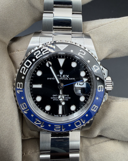 2026 Rolex GMT-Master II "Batman" 40MM Black Dial Oyster Bracelet (126710BLNR)