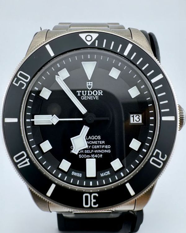 2025 Tudor Pelagos 42MM Black Dial Titanium Bracelet (25600TN)