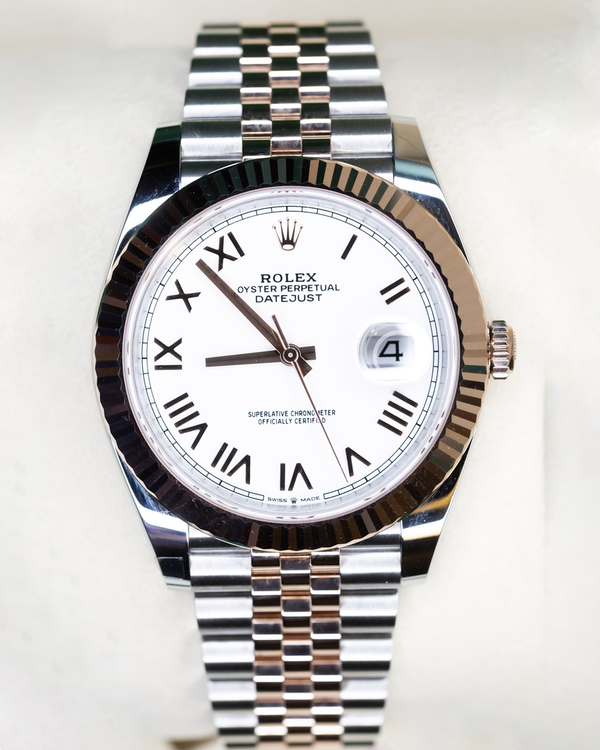 2026 Rolex Datejust 41MM White Dial Two-Tone Jubilee Bracelet (126331)