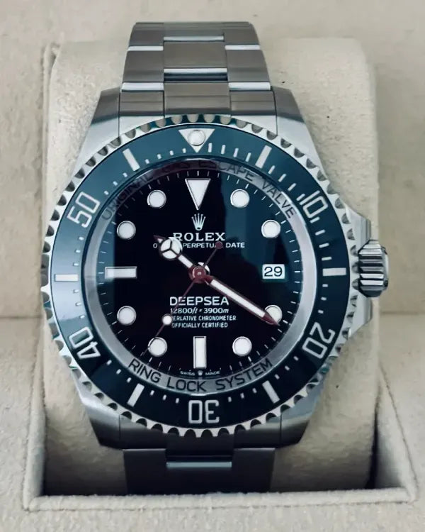 2025 Rolex Sea-Dweller Deepsea 44MM Black Dial Oyster Bracelet (136660)