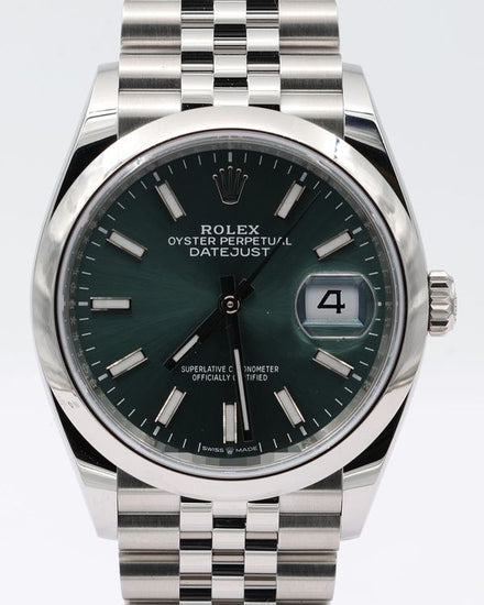 2026 Rolex Datejust 36MM Green Dial Jubilee Bracelet (126200)