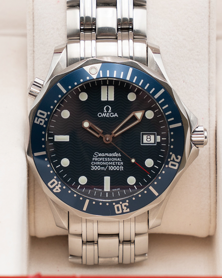 Omega Seamaster Diver 300M "James Bond" 41MM Black Dial Steel Bracelet (2531.80.00)